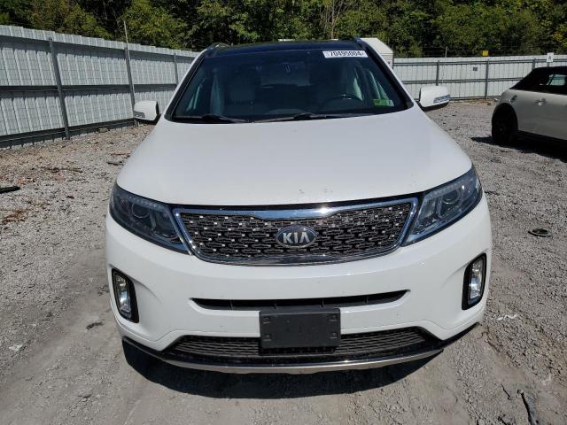 5XYKWDA72FG572121 - 2015 KIA SORENTO SX WHITE photo 5