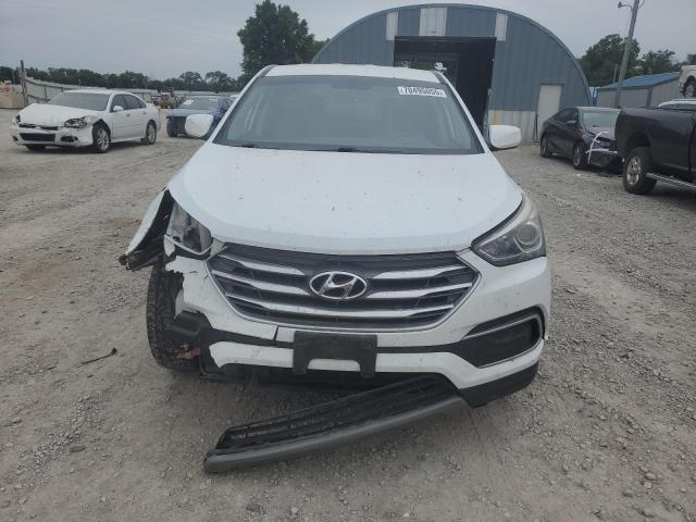 5XYZTDLB5JG559512 - 2018 HYUNDAI SANTA FE S WHITE photo 5