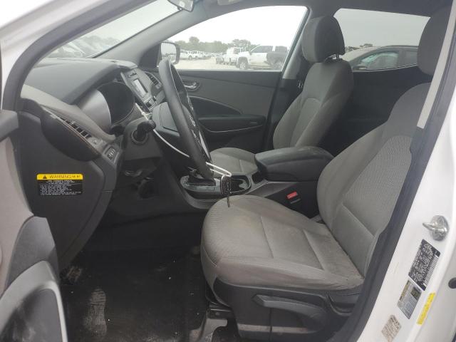 5XYZTDLB5JG559512 - 2018 HYUNDAI SANTA FE S WHITE photo 7