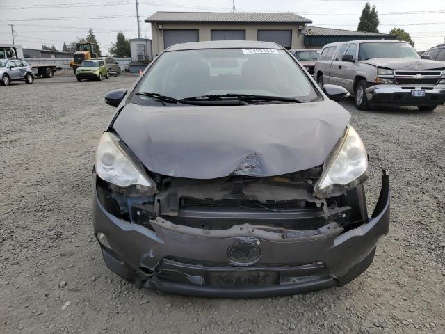 JTDKDTB37D1043403 - 2013 TOYOTA PRIUS C GRAY photo 5