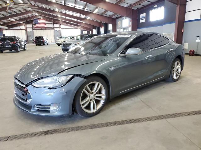 5YJSA1CN3DFP07989 - 2013 TESLA MODEL S Սև լուսանկար 1