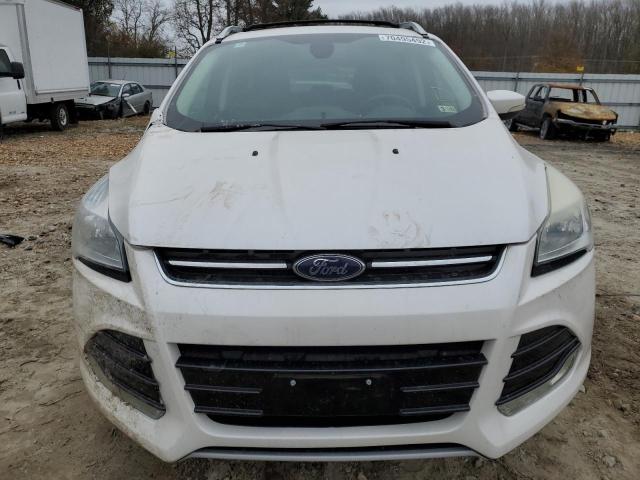 1FMCU9J95EUD98918 - 2014 FORD ESCAPE TITANIUM WHITE photo 5