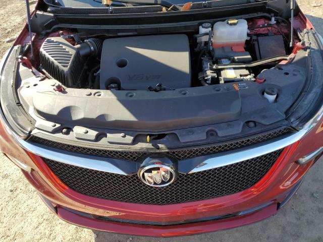 5GAEVAKW8NJ157597 - 2022 BUICK ENCLAVE ESSENCE 红色 照片 12