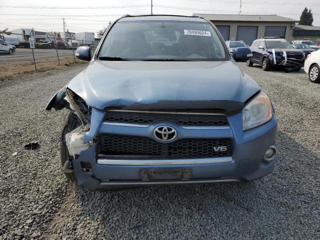 2T3DK4DV4AW030852 - 2010 TOYOTA RAV4 LIMITED BLUE photo 5