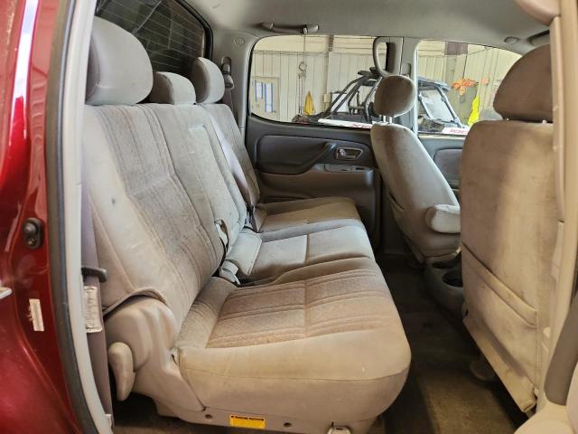5TBDT44134S464947 - 2004 TOYOTA TUNDRA DOUBLE CAB SR5 BURGUNDY photo 10