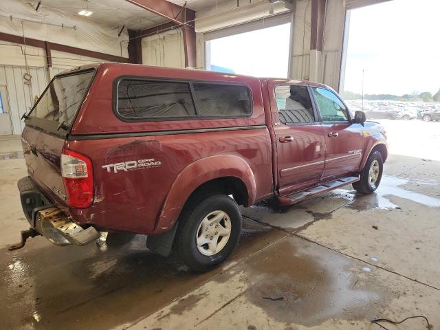 5TBDT44134S464947 - 2004 TOYOTA TUNDRA DOUBLE CAB SR5 BURGUNDY photo 3
