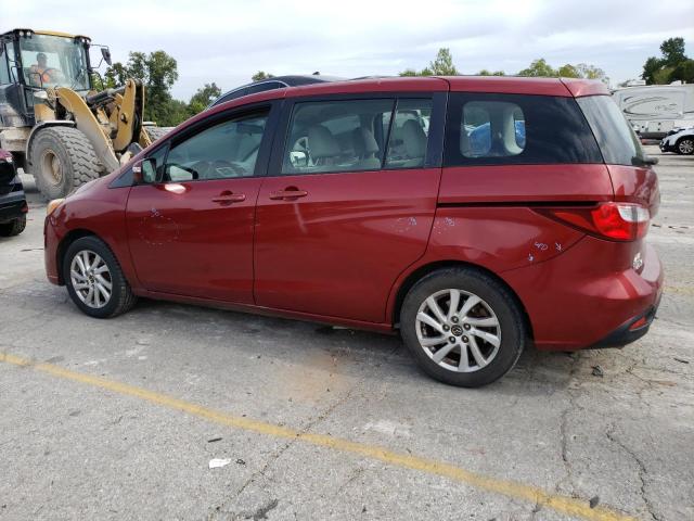 JM1CW2BL5D0154093 - 2013 MAZDA 5 RED photo 2