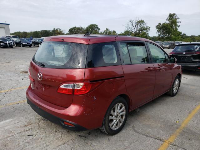 JM1CW2BL5D0154093 - 2013 MAZDA 5 RED photo 3