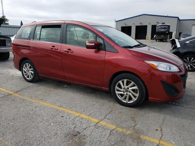 JM1CW2BL5D0154093 - 2013 MAZDA 5 RED photo 4