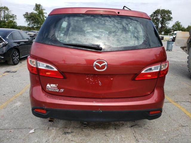 JM1CW2BL5D0154093 - 2013 MAZDA 5 RED photo 6