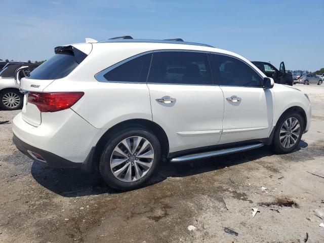 5FRYD3H44EB006794 - 2014 ACURA MDX TECHNOLOGY WHITE photo 3