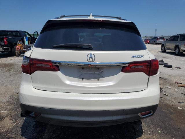 5FRYD3H44EB006794 - 2014 ACURA MDX TECHNOLOGY WHITE photo 6