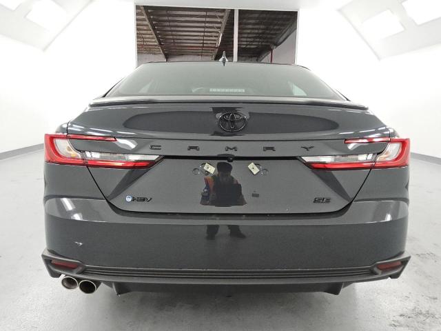 4T1DAACK2SU513632 - 2025 TOYOTA CAMRY XSE CHARCOAL photo 6
