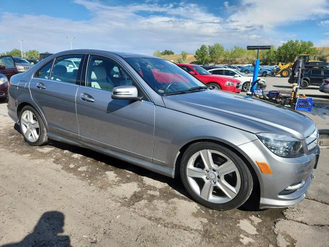 WDDGF8BB5BR180896 - 2011 MERCEDES-BENZ C 300 4MATIC GRAY photo 4