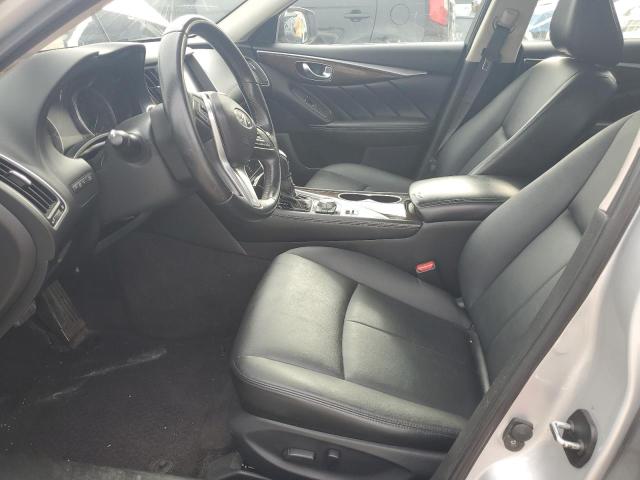 JN1EV7AR0JM433540 - 2018 INFINITI Q50 LUXE SILVER photo 7