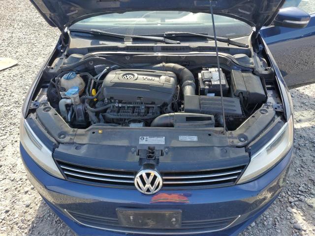 3VWD17AJ4EM375695 - 2014 VOLKSWAGEN JETTA SE BLUE photo 11