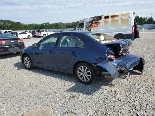 3VWD17AJ4EM375695 - 2014 VOLKSWAGEN JETTA SE BLUE photo 2