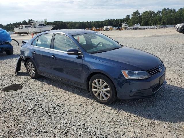 3VWD17AJ4EM375695 - 2014 VOLKSWAGEN JETTA SE BLUE photo 4
