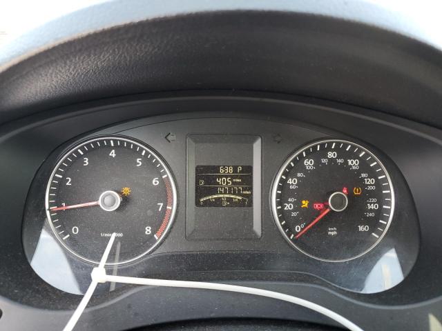 3VWD17AJ4EM375695 - 2014 VOLKSWAGEN JETTA SE BLUE photo 9