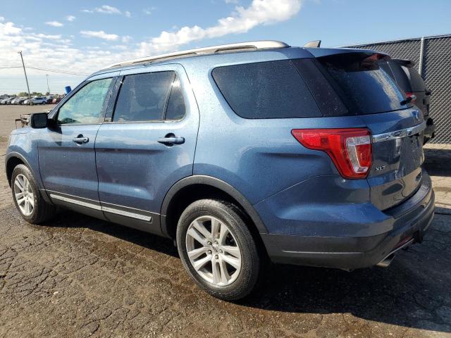 1FM5K8DH7JGA58920 - 2018 FORD EXPLORER XLT Mavi foto 2