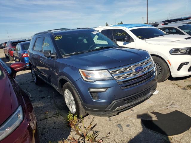 1FM5K8DH7JGA58920 - 2018 FORD EXPLORER XLT Mavi foto 4