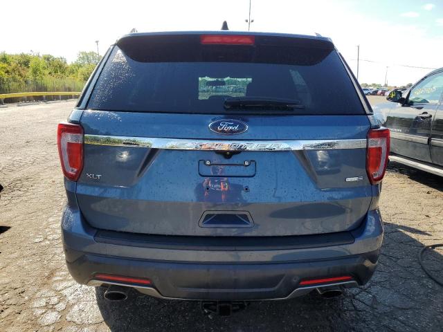 1FM5K8DH7JGA58920 - 2018 FORD EXPLORER XLT Mavi foto 6