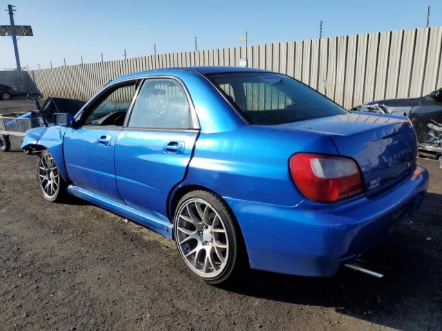 JF1GD29603G504636 - 2003 SUBARU IMPREZA WRX BLUE photo 2