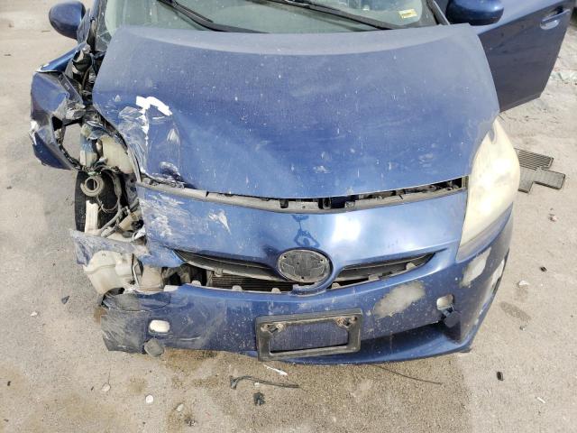 JTDKN3DU0A5109099 - 2010 TOYOTA PRIUS BLUE photo 11