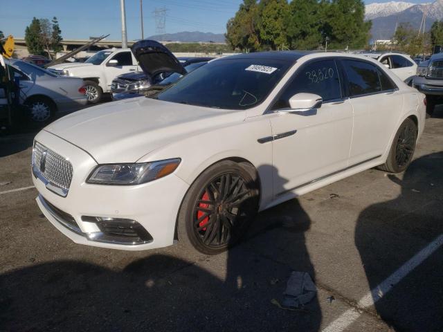 1LN6L9RP0H5629578 - 2017 LINCOLN CONTINENTA RESERVE WHITE photo 1