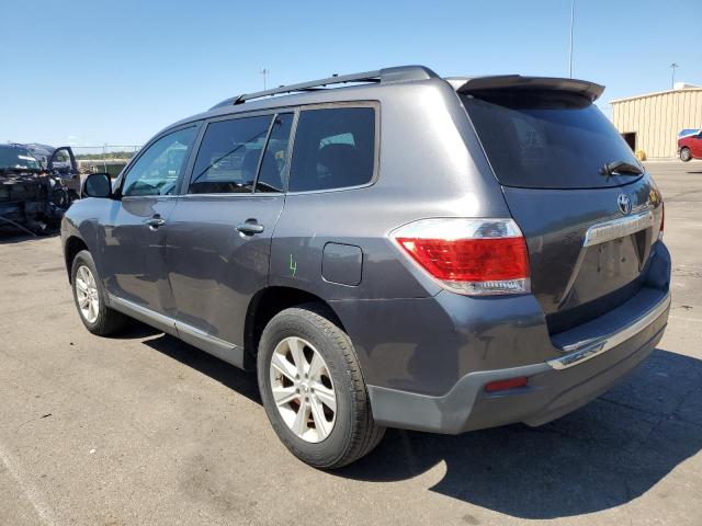 5TDBK3EH0CS102547 - 2012 TOYOTA HIGHLANDER BASE Blau Foto 2
