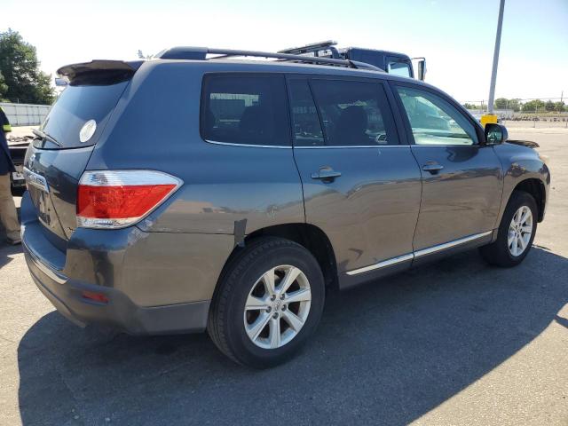 5TDBK3EH0CS102547 - 2012 TOYOTA HIGHLANDER BASE Blau Foto 3