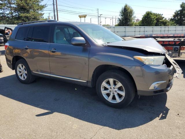 5TDBK3EH0CS102547 - 2012 TOYOTA HIGHLANDER BASE Blau Foto 4