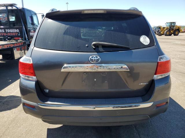 5TDBK3EH0CS102547 - 2012 TOYOTA HIGHLANDER BASE Blau Foto 6