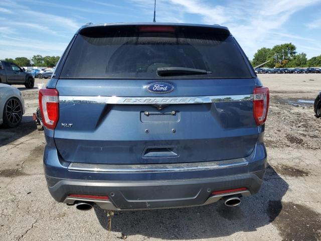 1FM5K7D88JGB87145 - 2018 FORD EXPLORER XLT 蓝色 照片 6