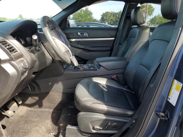 1FM5K7D88JGB87145 - 2018 FORD EXPLORER XLT 蓝色 照片 7