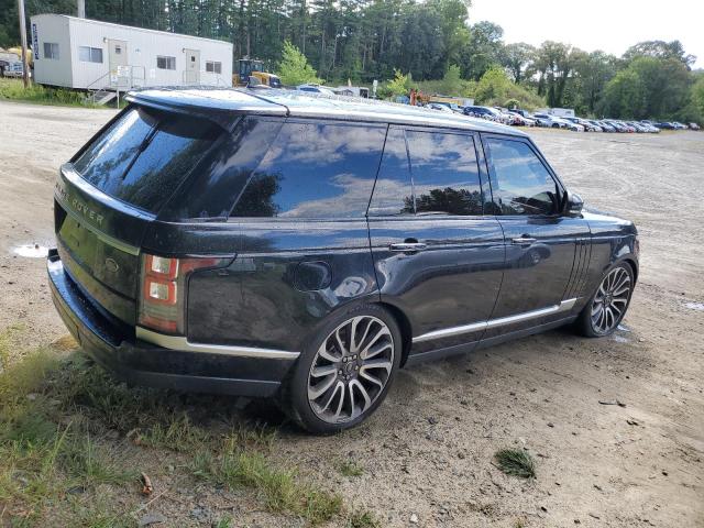 SALGV2EFXGA280130 - 2016 LAND ROVER RANGE ROVE AUTOBIOGRAPHY BLACK photo 3