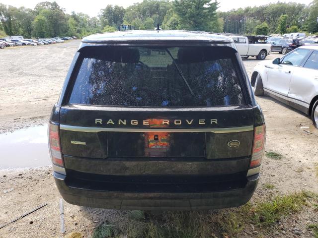 SALGV2EFXGA280130 - 2016 LAND ROVER RANGE ROVE AUTOBIOGRAPHY BLACK photo 6