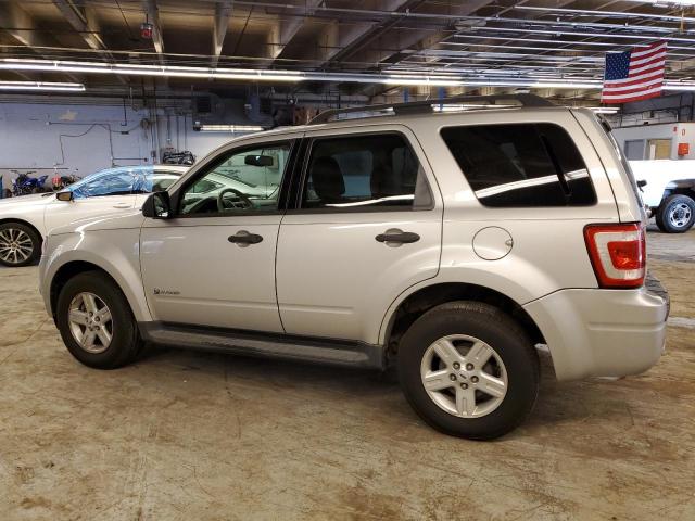 1FMCU49369KA60481 - 2009 FORD ESCAPE HYBRID SILVER photo 2