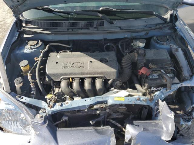 2T1KR32E87C647450 - 2007 TOYOTA COROLLA MA XR BLUE photo 11