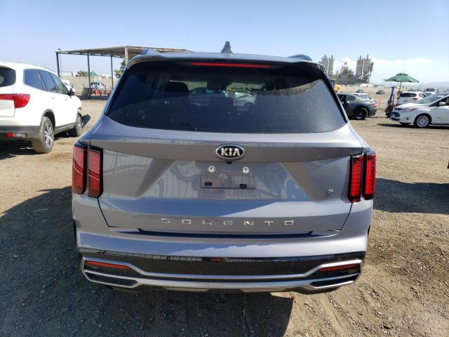 5XYRL4LC7MG022234 - 2021 KIA SORENTO S GRAY photo 6