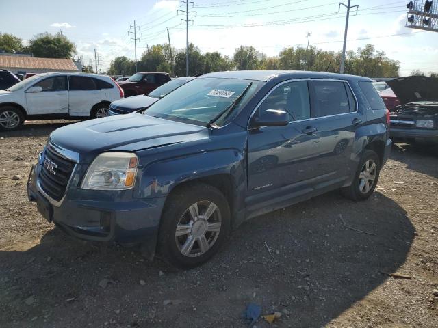 2GKALMEKXG6207904 - 2016 GMC TERRAIN SLE BLUE photo 1