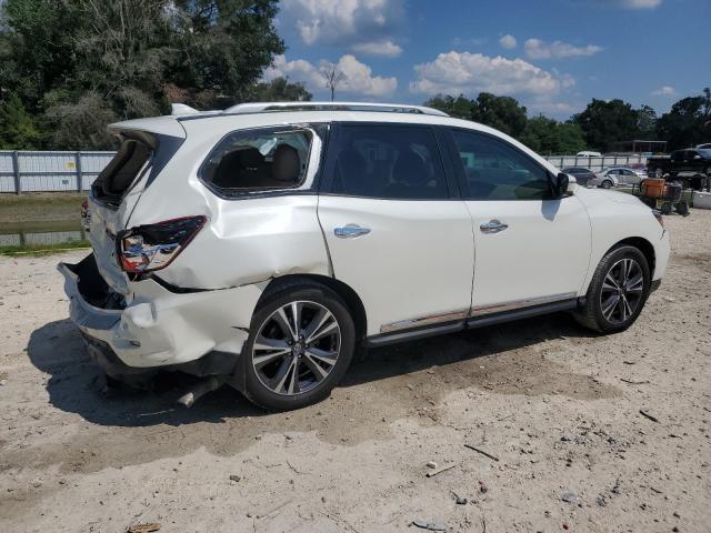 5N1DR2DN7LC632887 - 2020 NISSAN PATHFINDER PLATINUM თეთრი ფოტო 3