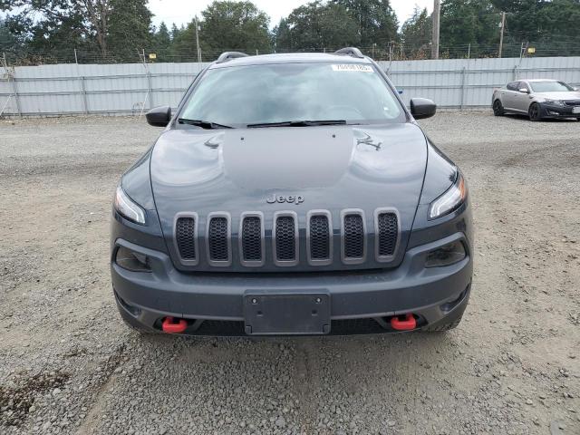 1C4PJMBB7HW524725 - 2017 JEEP CHEROKEE TRAILHAWK CHARCOAL photo 5