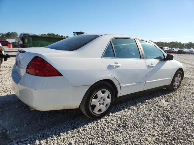 1HGCM56466A007600 - 2006 HONDA ACCORD LX WHITE photo 3