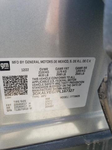 3GKALYEG7PL167327 - 2023 GMC TERRAIN AT4 GRAY photo 13