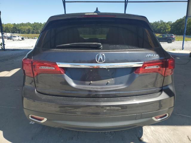 5FRYD3H47GB019851 - 2016 ACURA MDX TECHNOLOGY BLACK photo 6