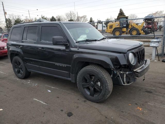 1C4NJPFA7HD160957 - 2017 JEEP PATRIOT LATITUDE BLACK photo 4