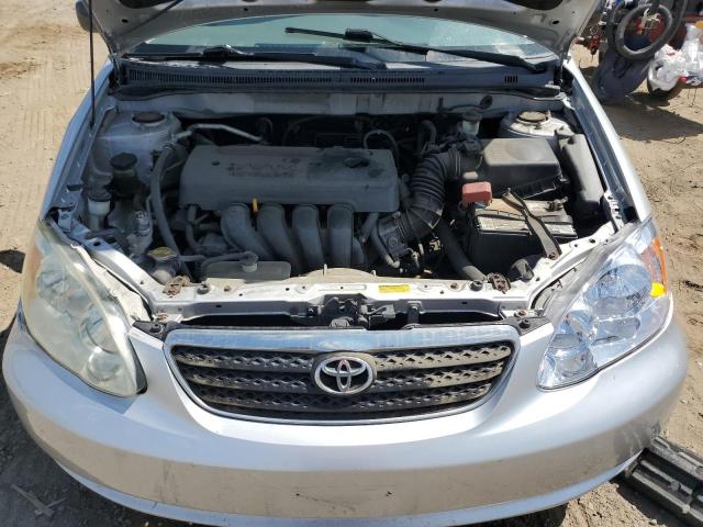 JTDBR32E270102581 - 2007 TOYOTA COROLLA CE SILVER photo 11