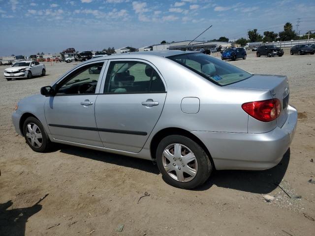 JTDBR32E270102581 - 2007 TOYOTA COROLLA CE SILVER photo 2