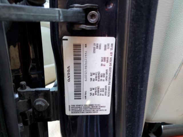 YV4CZ592861252079 - 2006 VOLVO XC90 BLACK photo 13